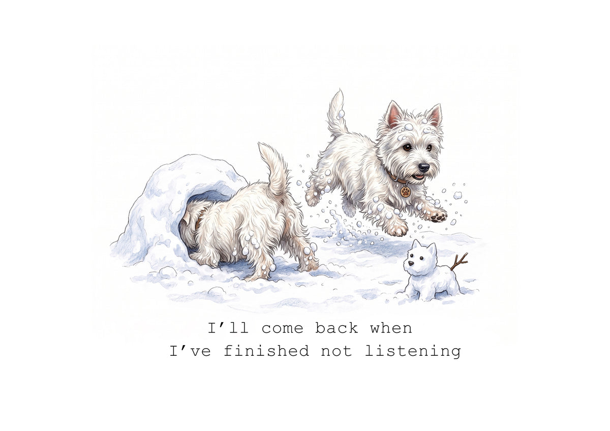 Westie Besties Calendar Limited Release