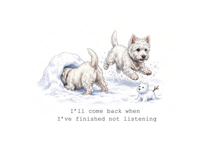 Westie Besties Calendar Limited Release