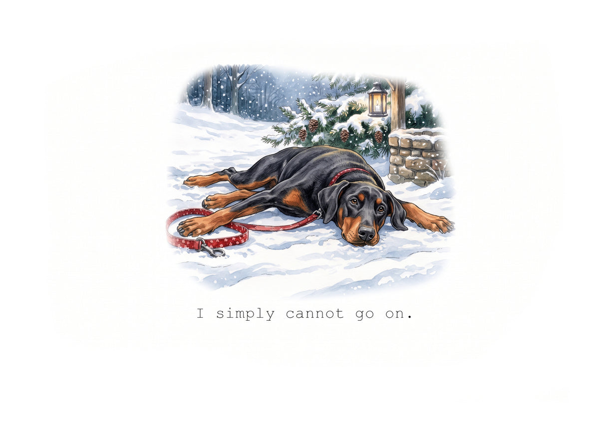 Doberman Calendar 2027 Limited Release
