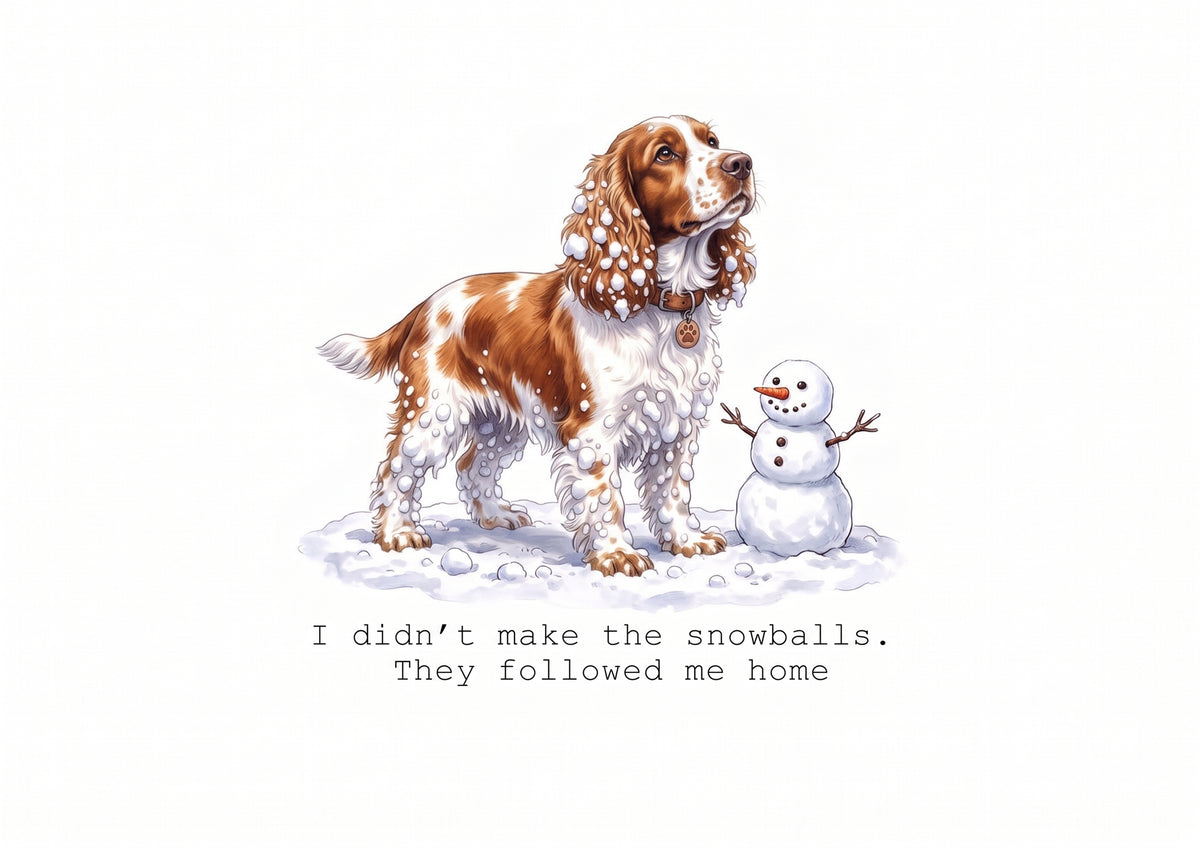 Spring into Spaniels Calendar Limited Release