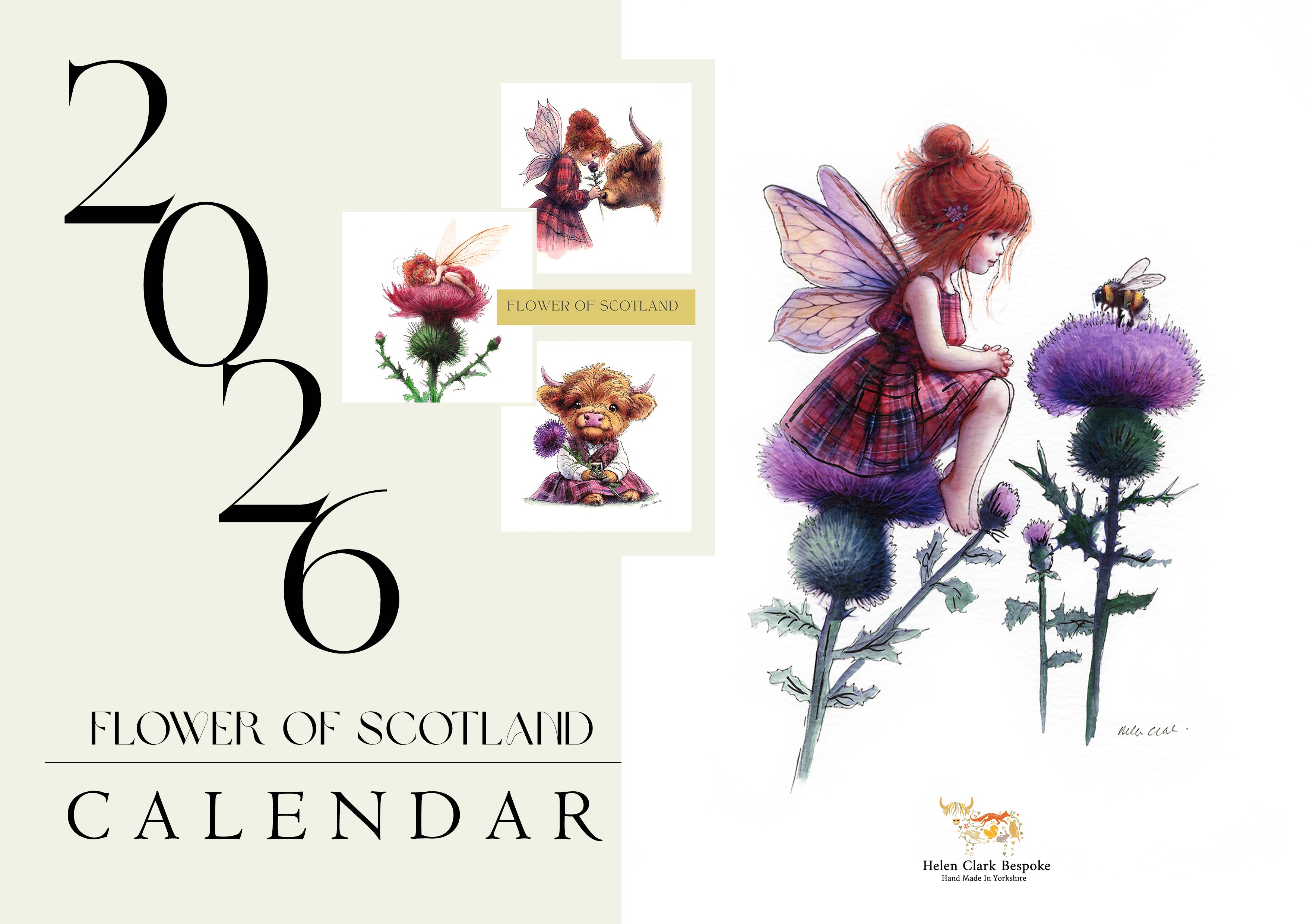 Flower of Scotland 2026 Calendar