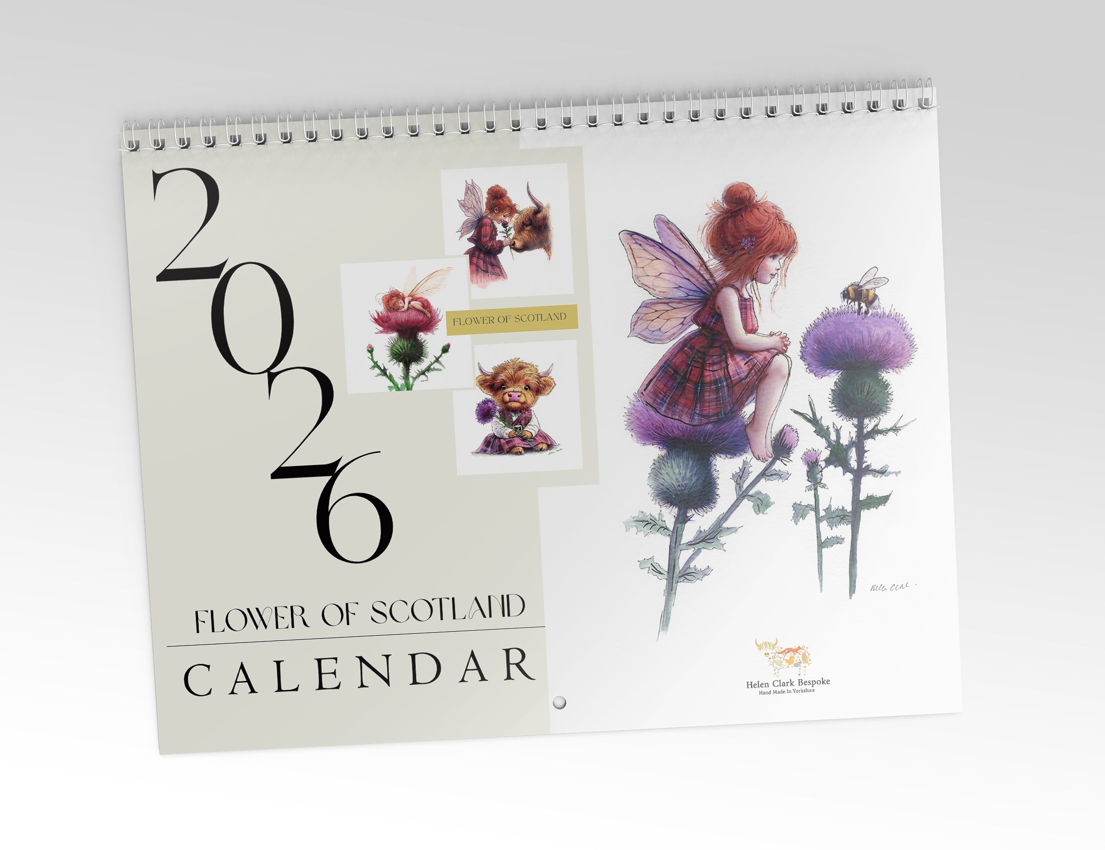 Flower of Scotland 2026 Calendar