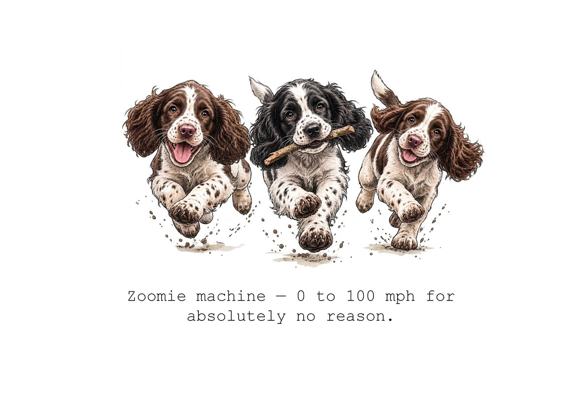 Spring into Spaniels Calendar Limited Release