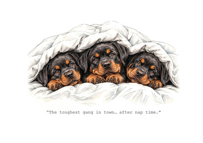Rottweiler Hearts Calendar Limited Release