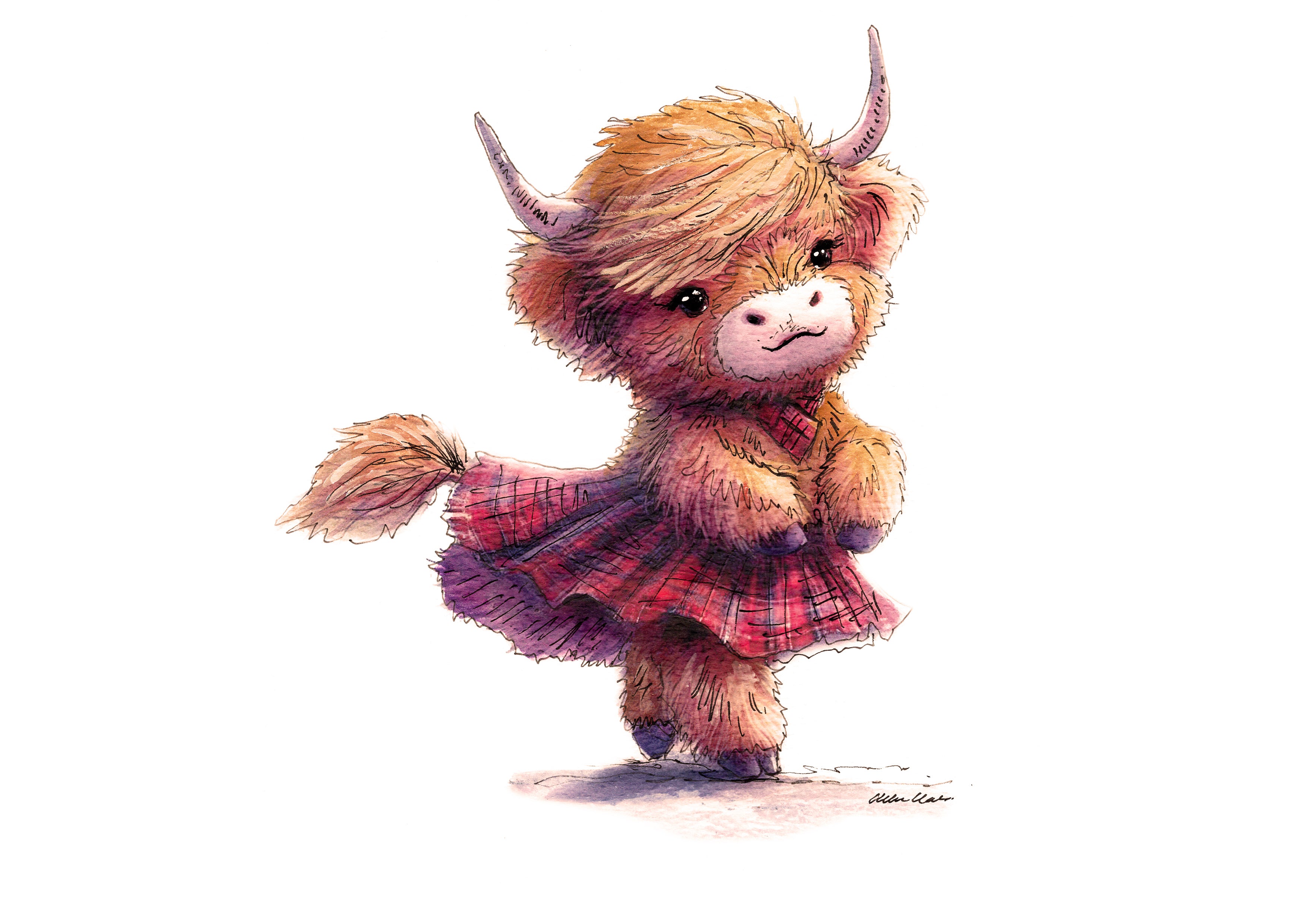 Wee Scottish Moos 2026 Calendar