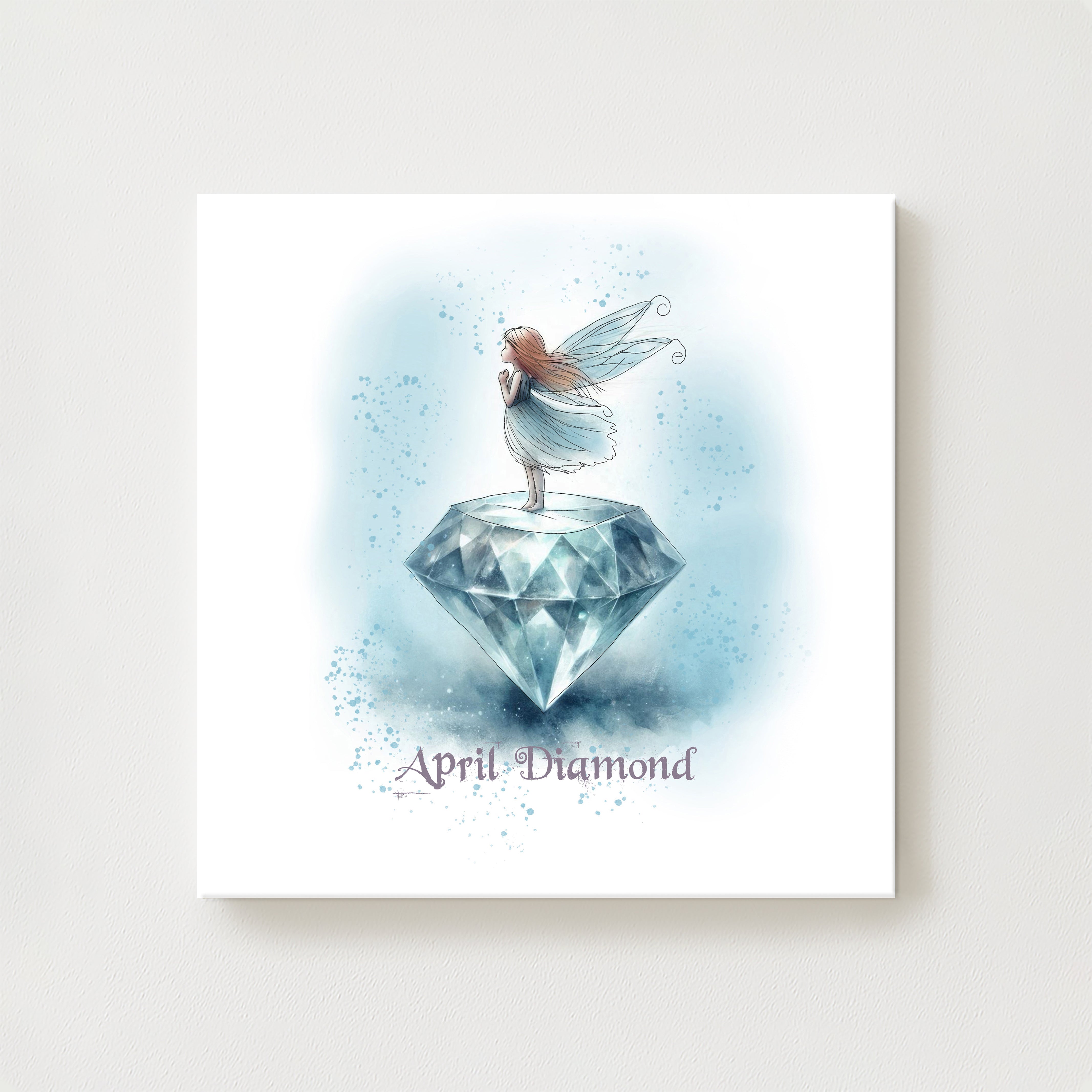 Little Gems April Diamond Canvas