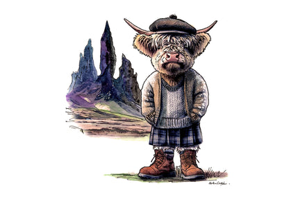 Wee Scottish Moos 2026 Calendar