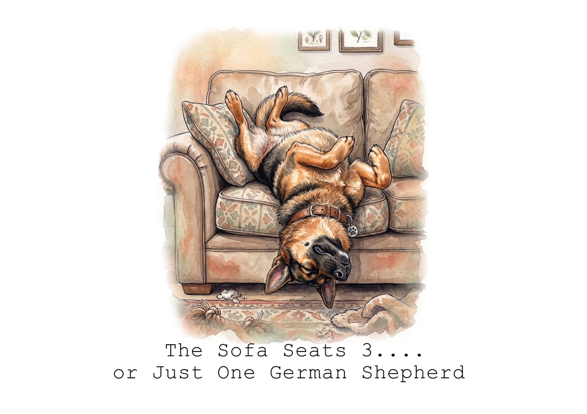 Life According to a German Shepherd Calendar Limited Release