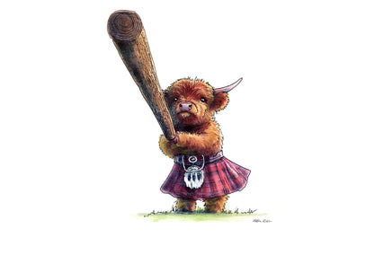 Wee Scottish Moos 2026 Calendar