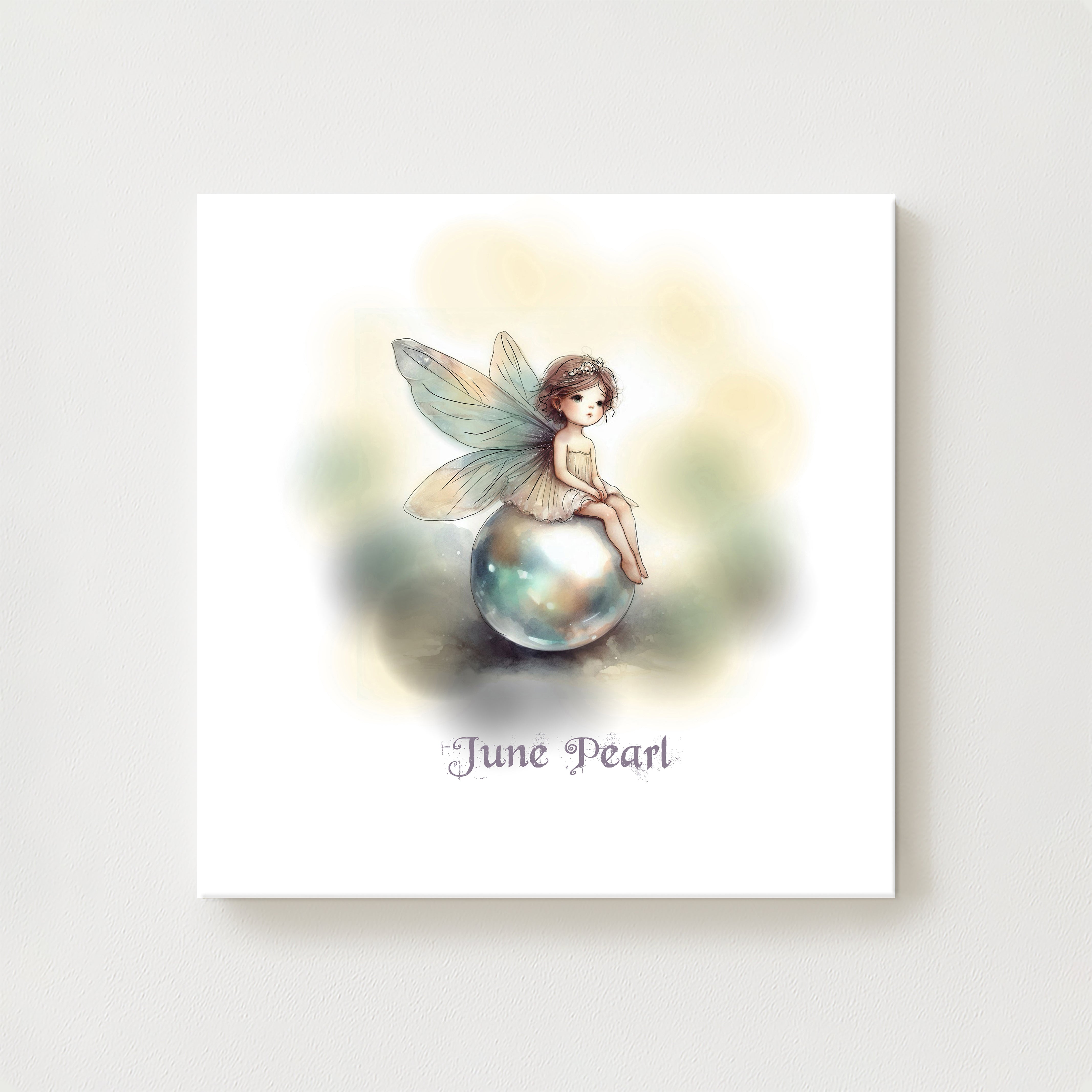 Little Gems June Pearl Canvas