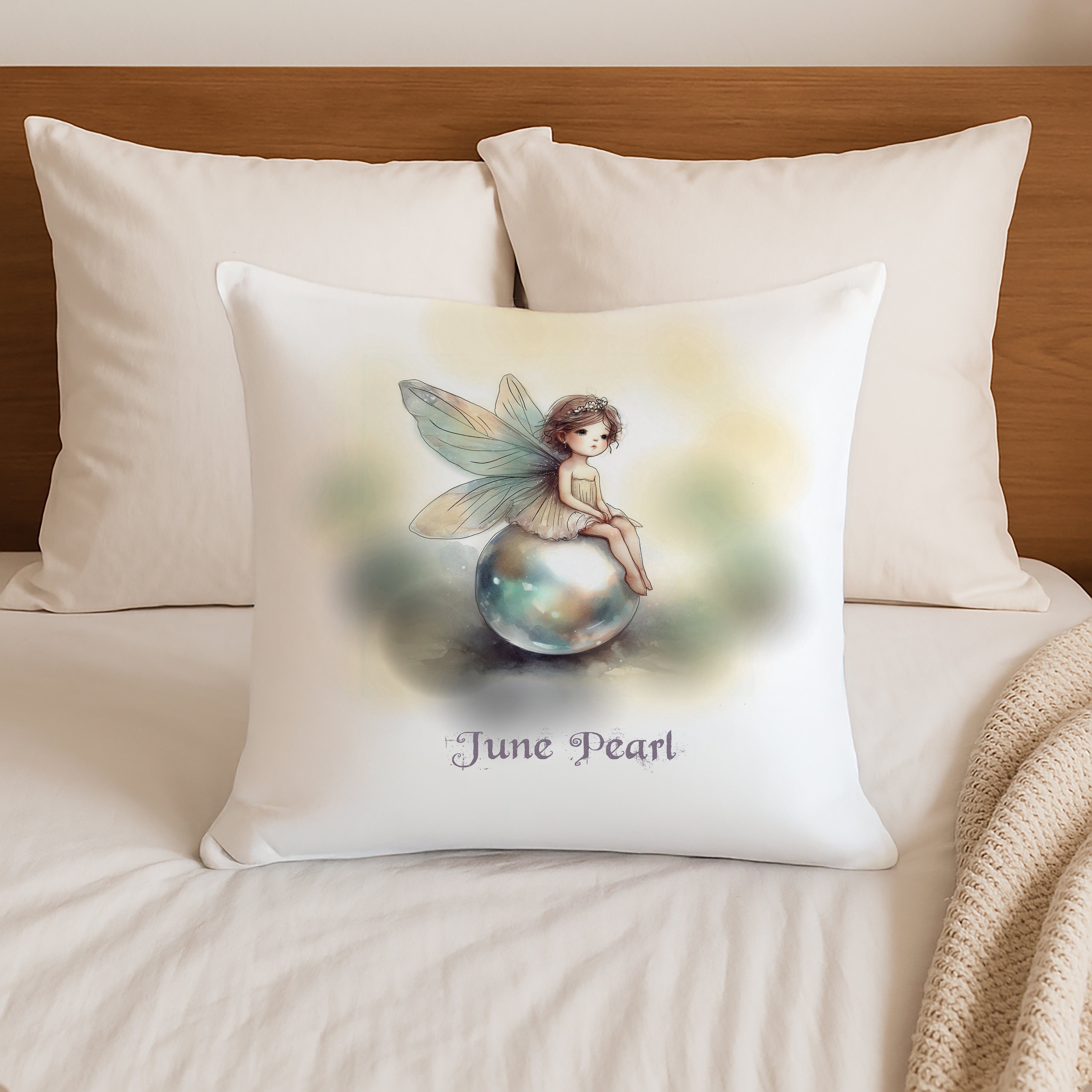 Little Gems June Pearl Cushion