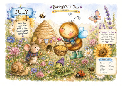 Bussby's Busy Year 2027 Calendar