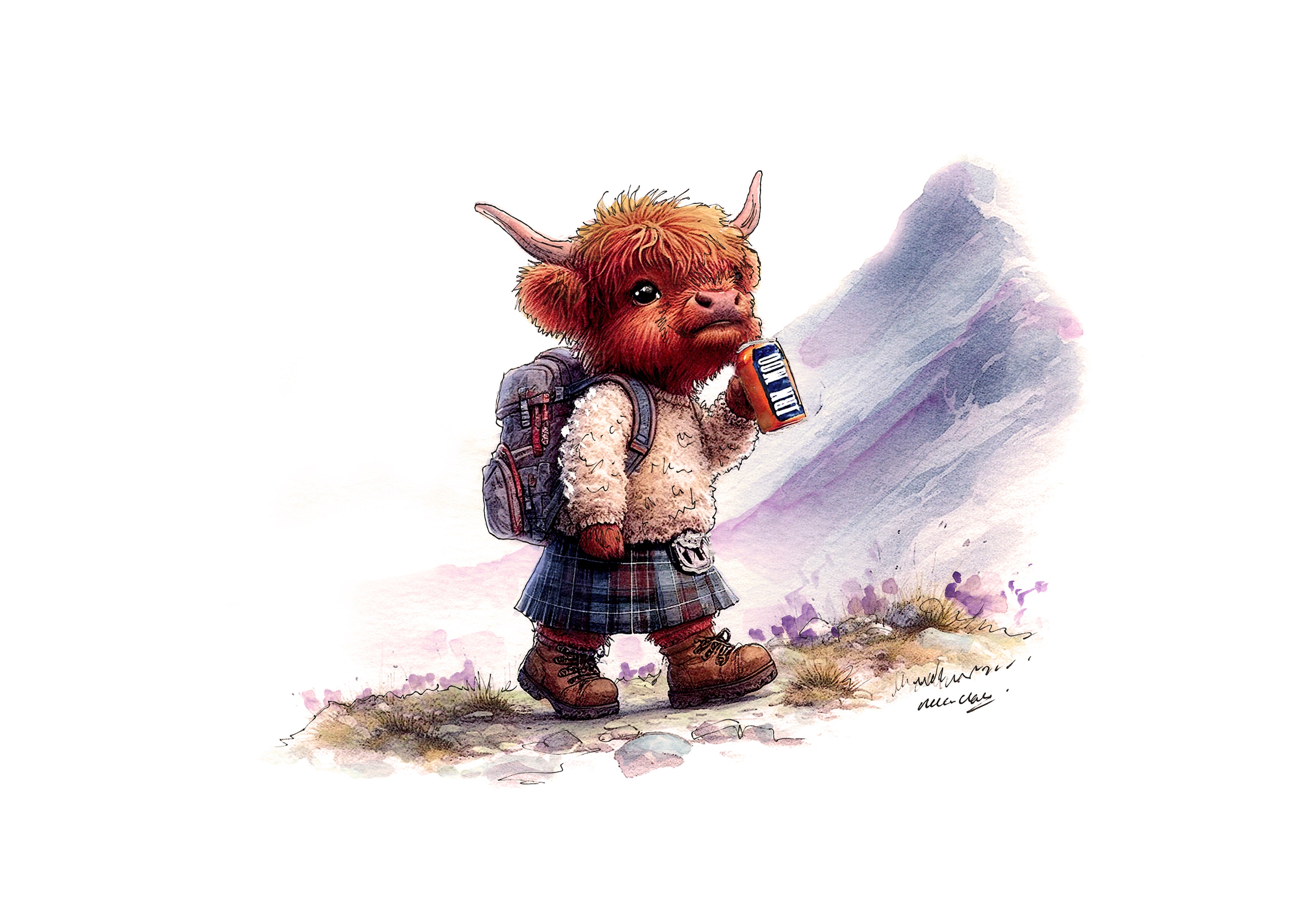 Wee Scottish Moos 2026 Calendar