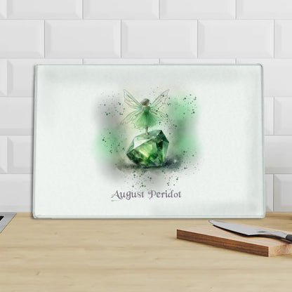 Little Gems August Peridot Chopping Board