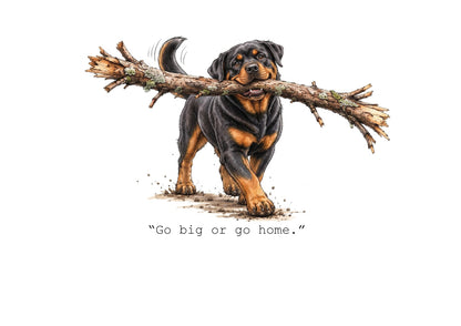 Rottweiler Hearts Calendar Limited Release