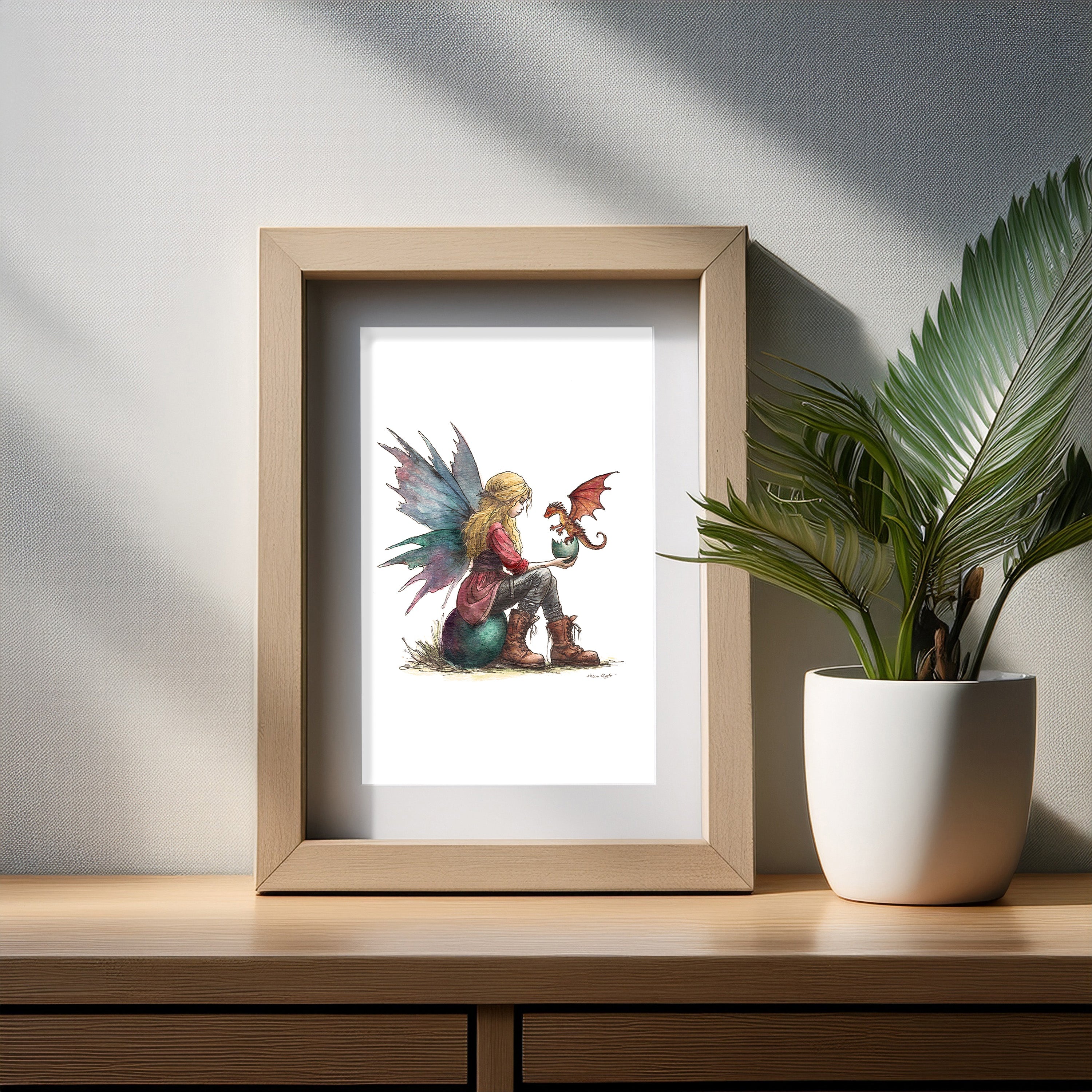 Dragon Guardian Art Print