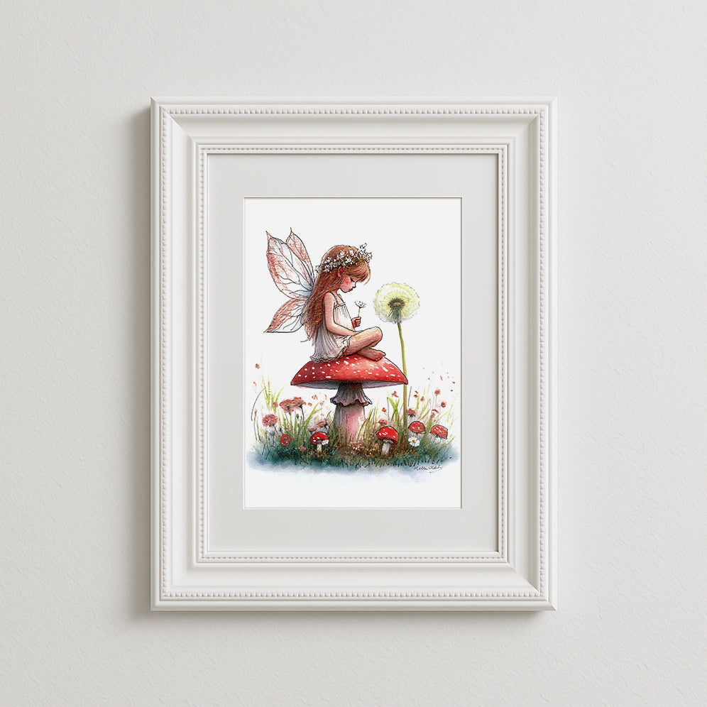 Dreamy Fairy Art Print