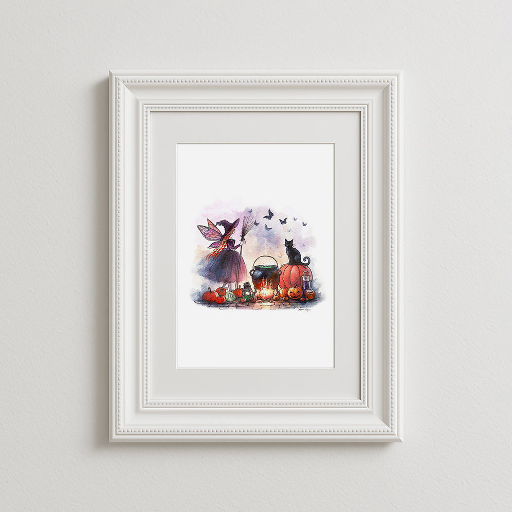 Enchanted Halloween Art Print