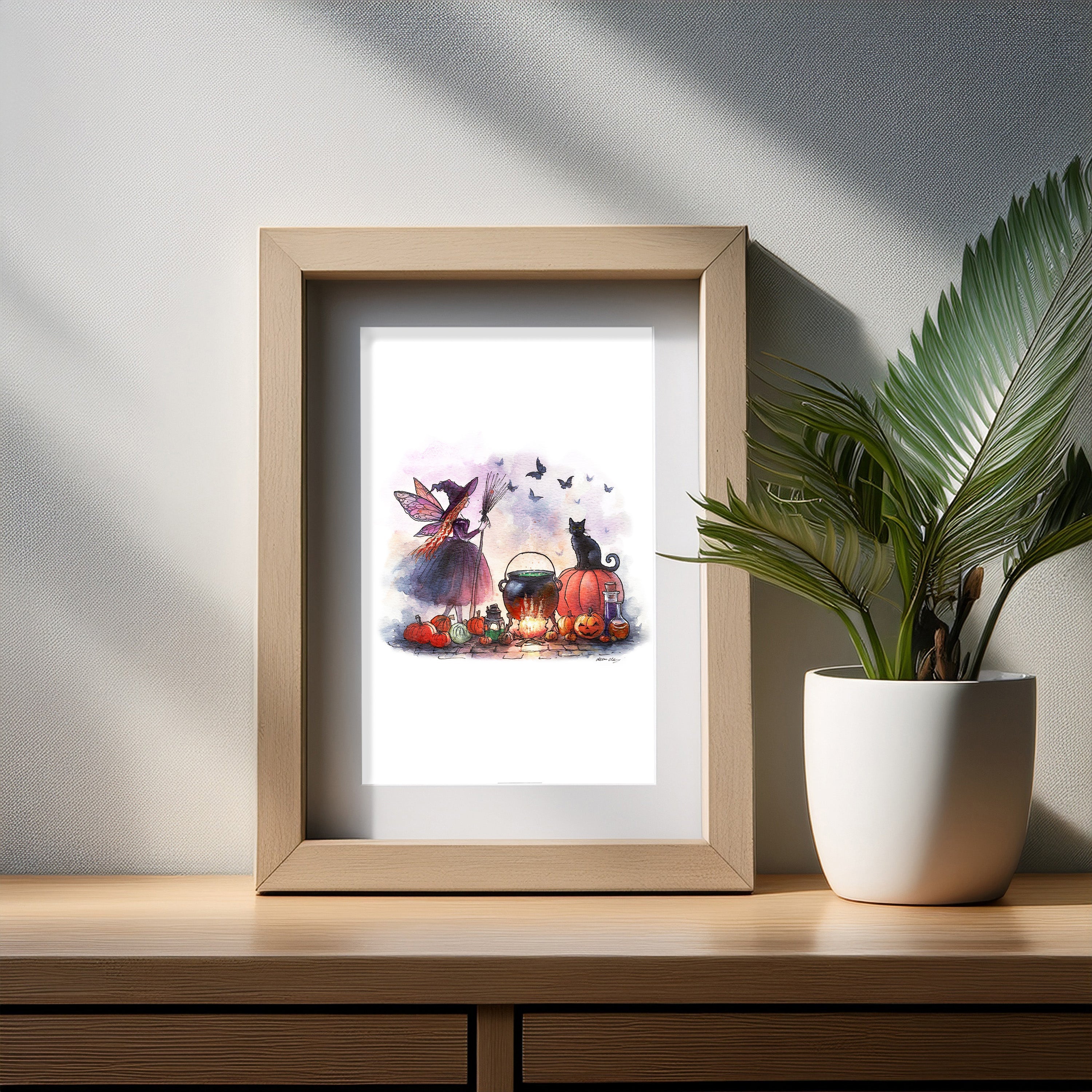 Enchanted Halloween Art Print