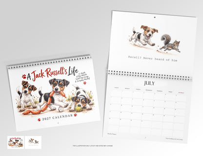 A Jack Rusell's Life Calendar Limited Release
