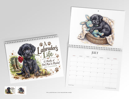 A Labradors Life Calendar Limited Release