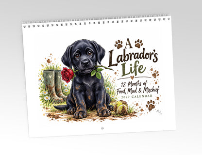 A Labradors Life Calendar Limited Release