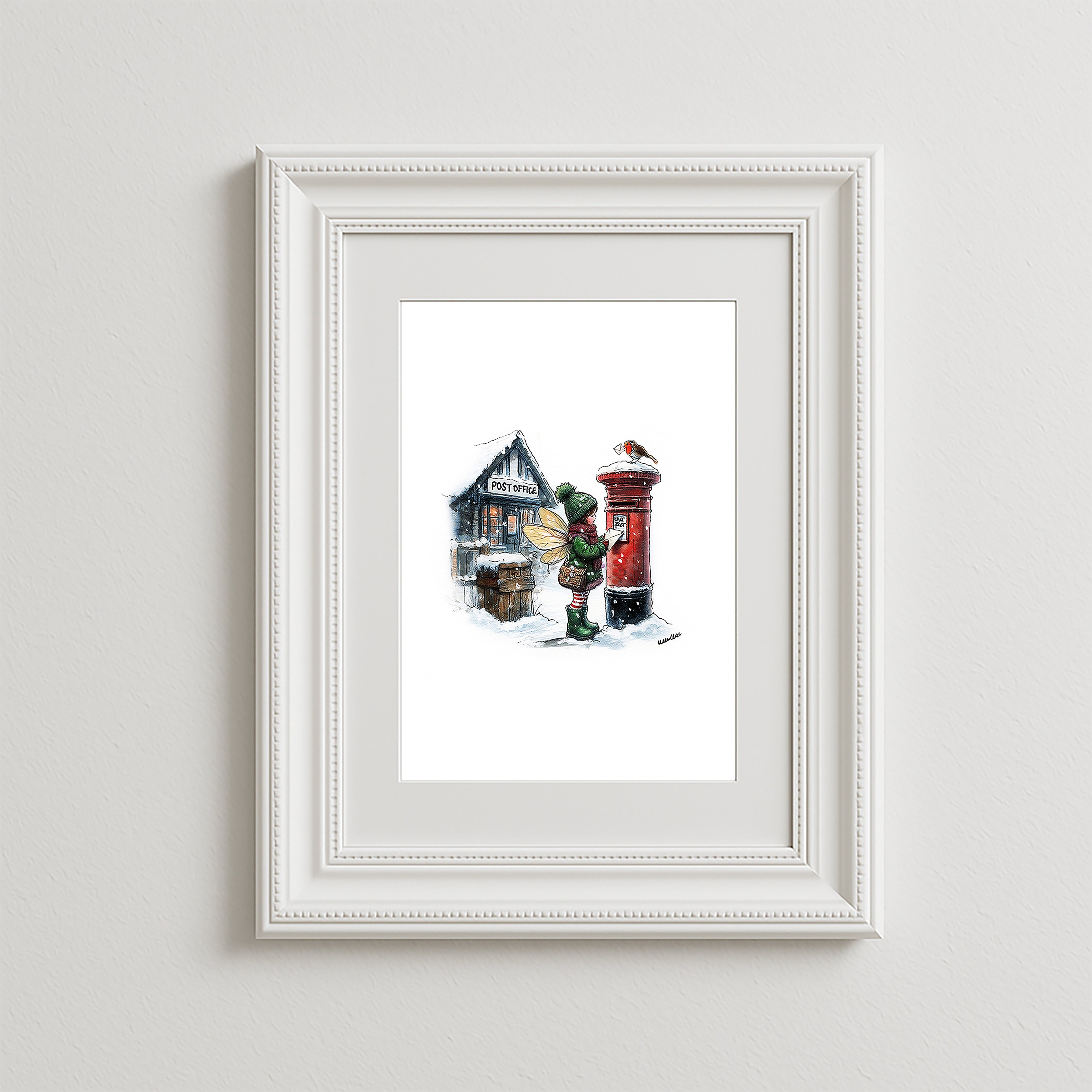 A Wing and a Stamp Art Print