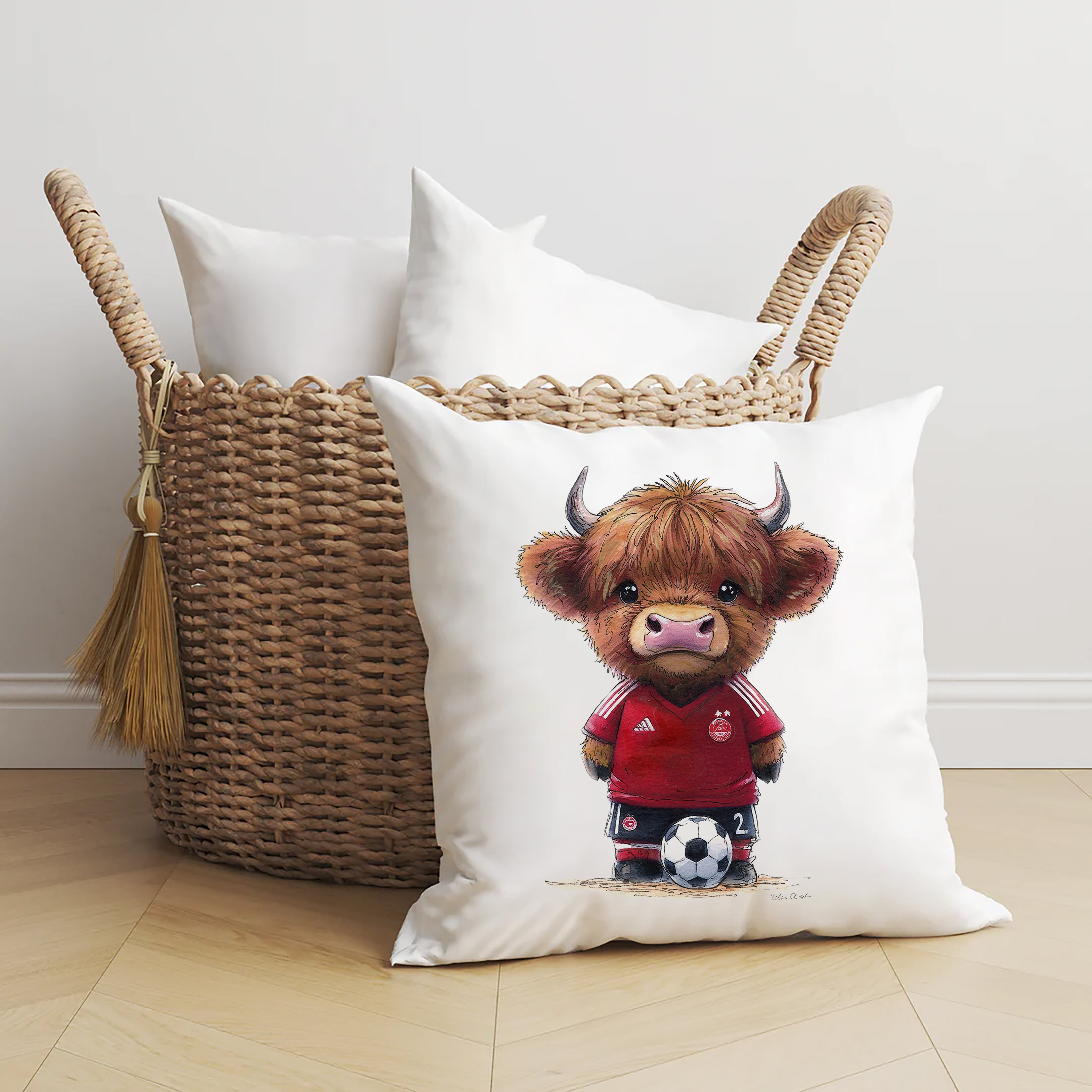 Aberdeen Moo Cushion