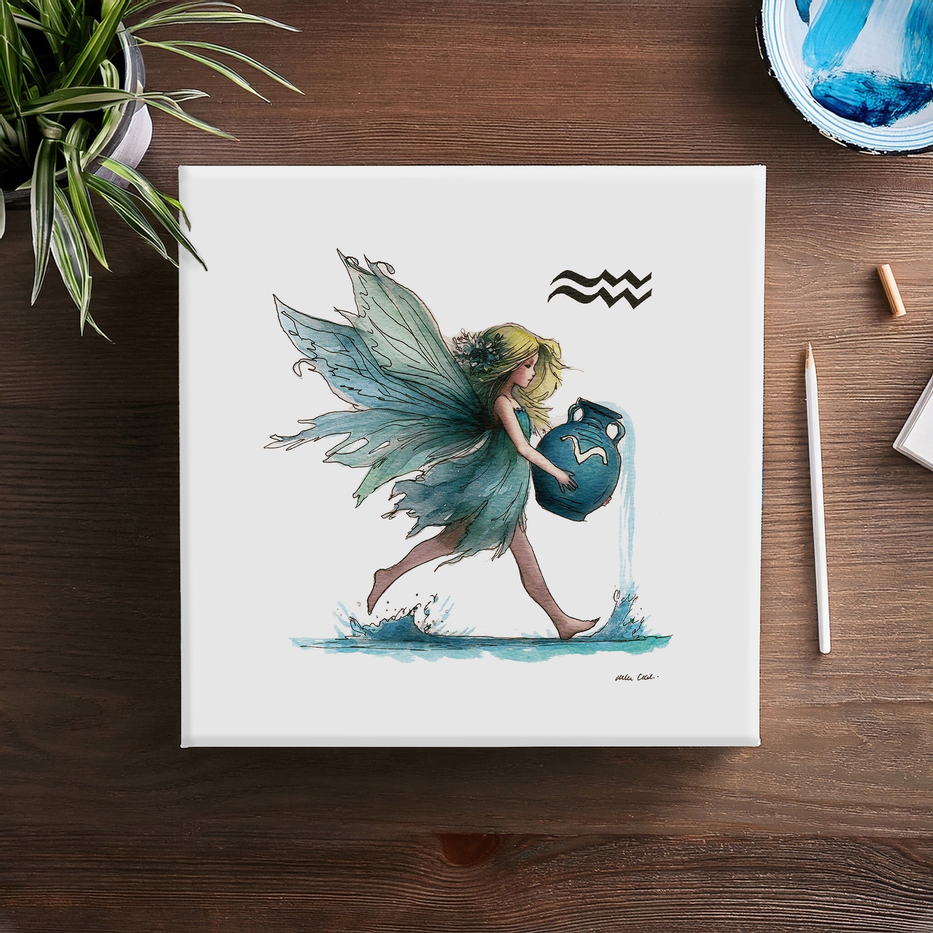 Aquarius Canvas