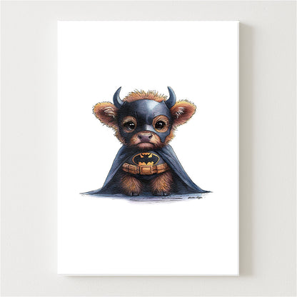 Bat Moo Canvas