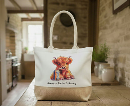 Because Water Is Boring Tote Bag