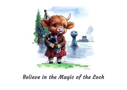 Believe in the Magic of the Loch Tote Bag