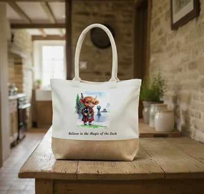 Believe in the Magic of the Loch Tote Bag
