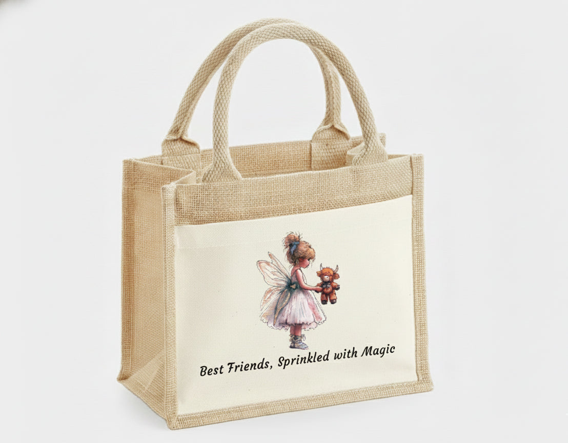 Best Friends, Sprinkled with Magic Small Tote Bag