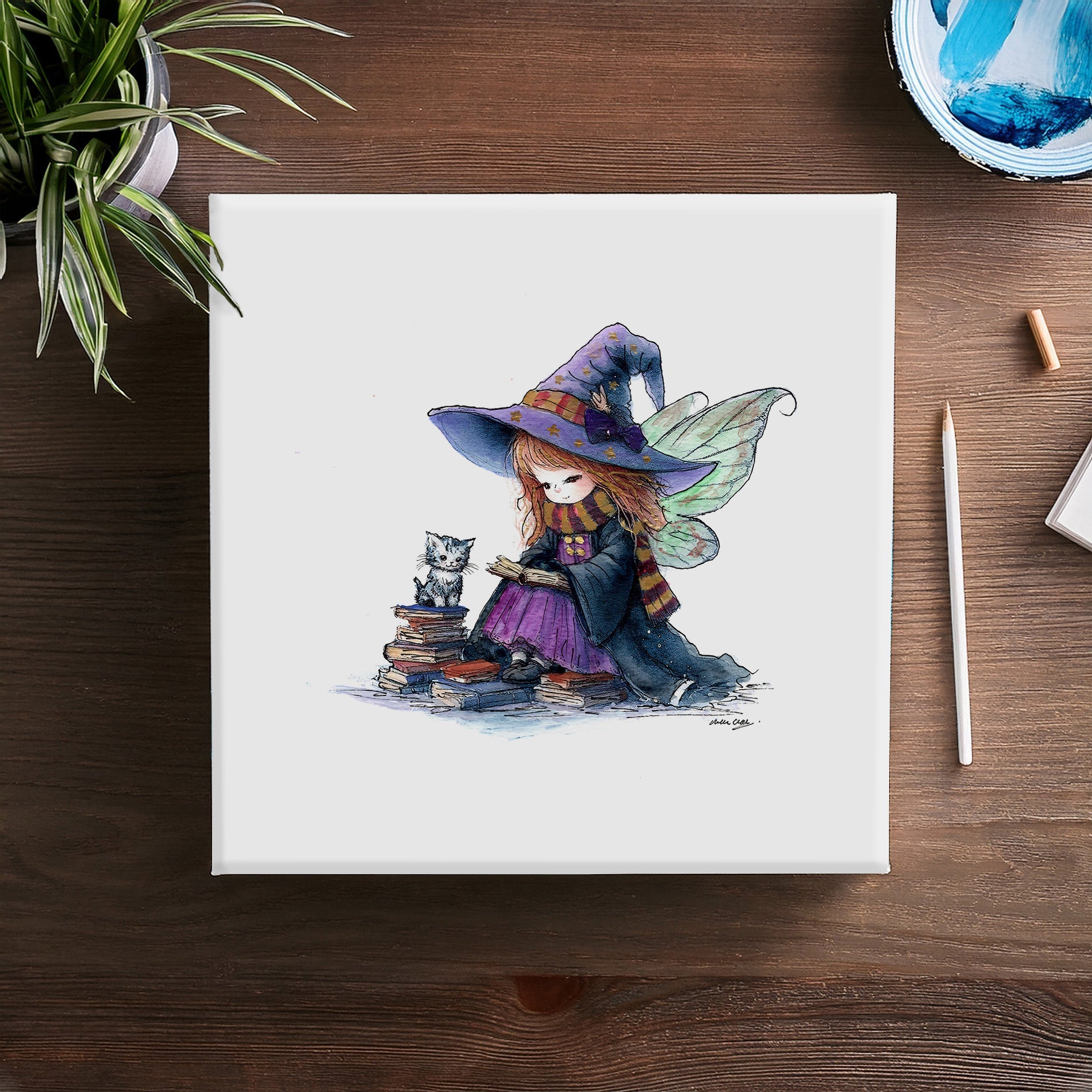 Book Day Canvas