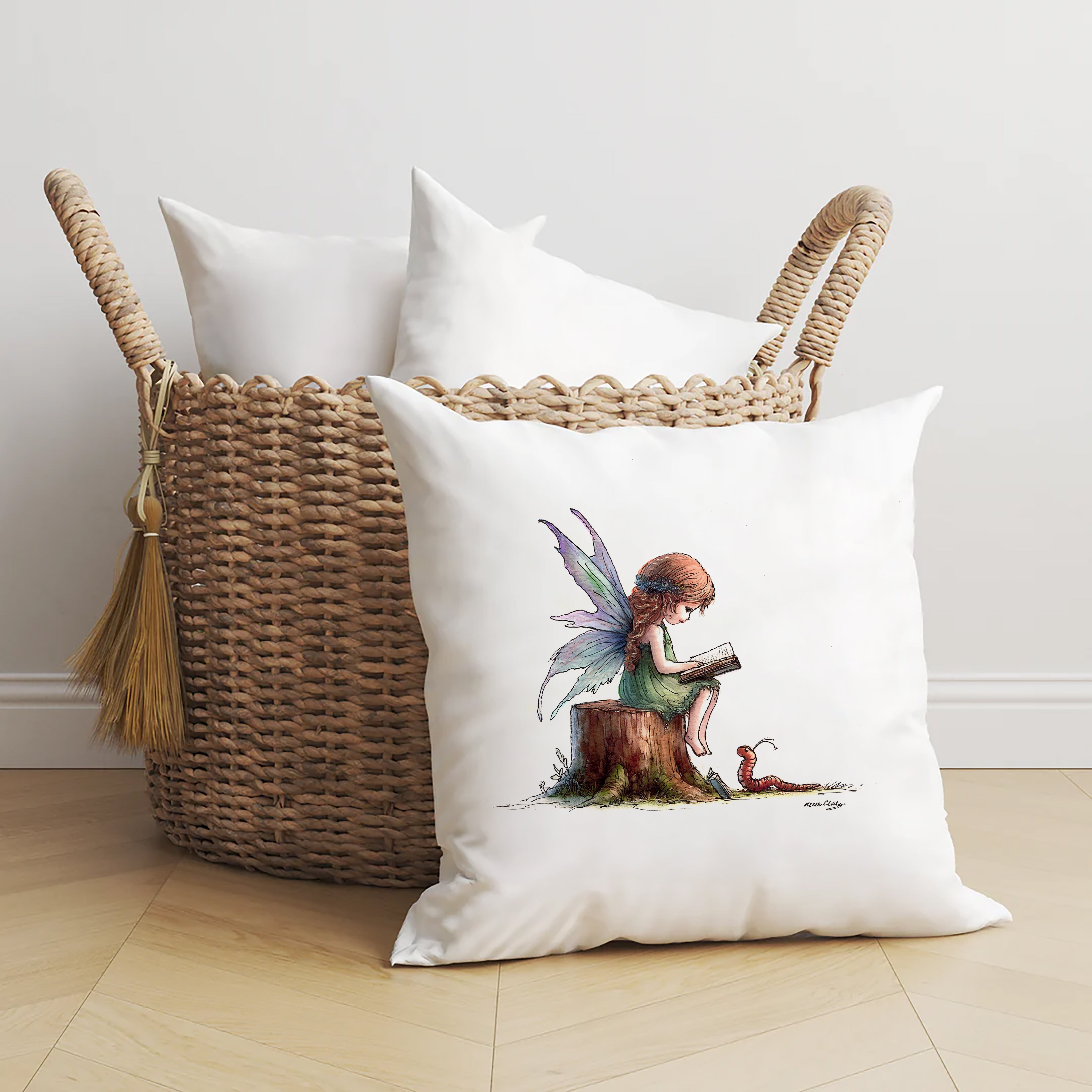 Book Worm Cushion