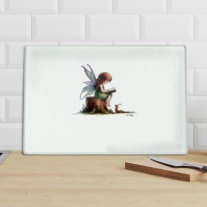 Book Worm Chopping Board
