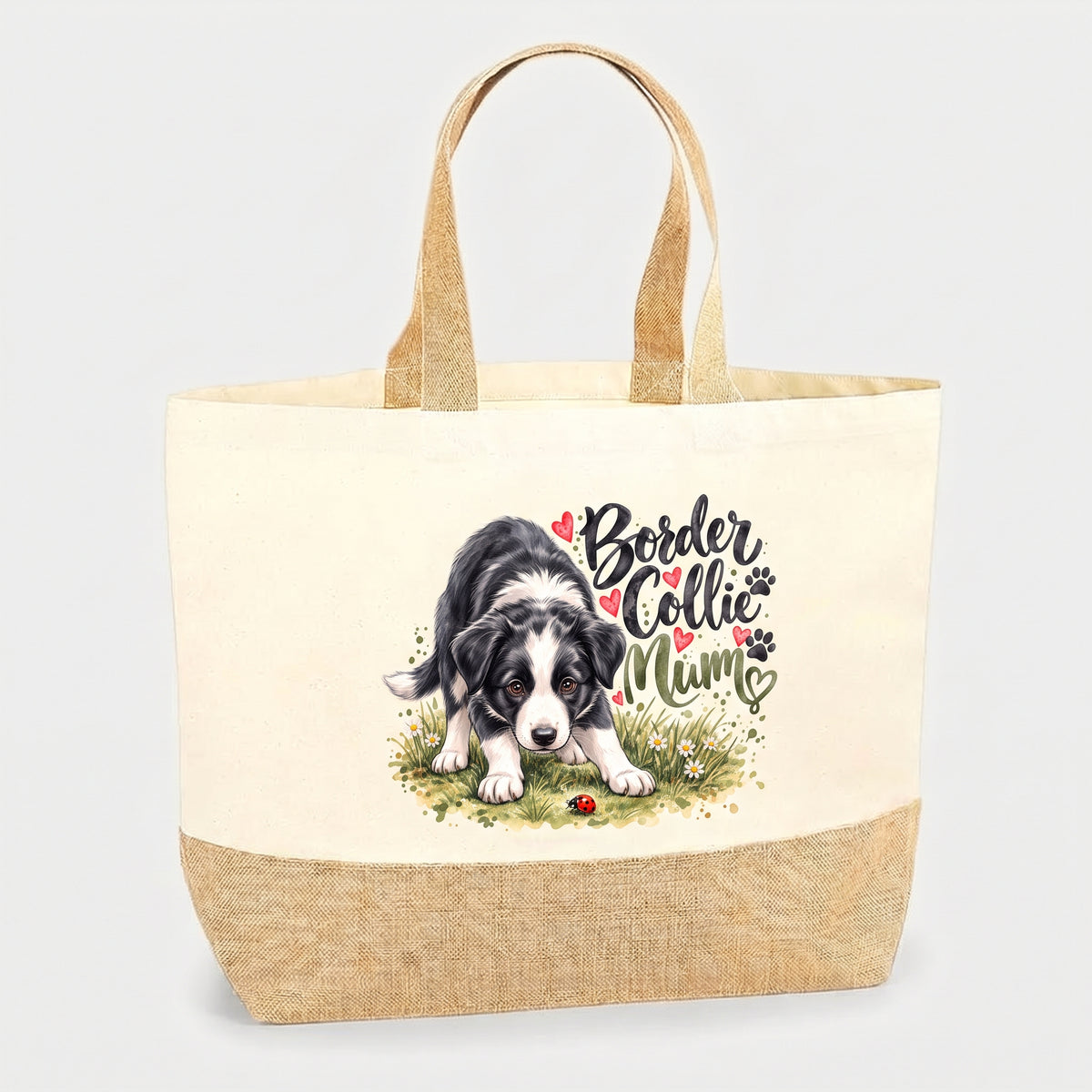 The Border Collie Mum Tote Bag