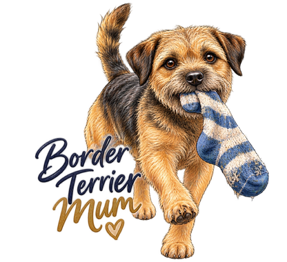 The Border Terrier Mum Tote Bag