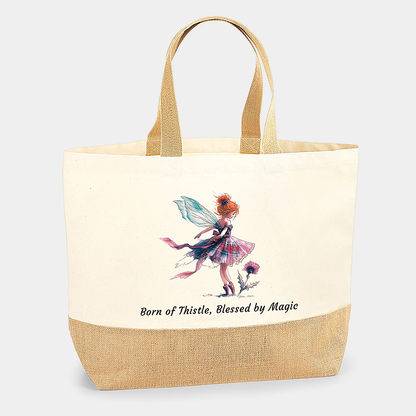 Born of Thistle, Blessed by Magic Tote Bag