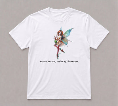 Born To Sparkle, Fuelled by Champagne T-Shirt