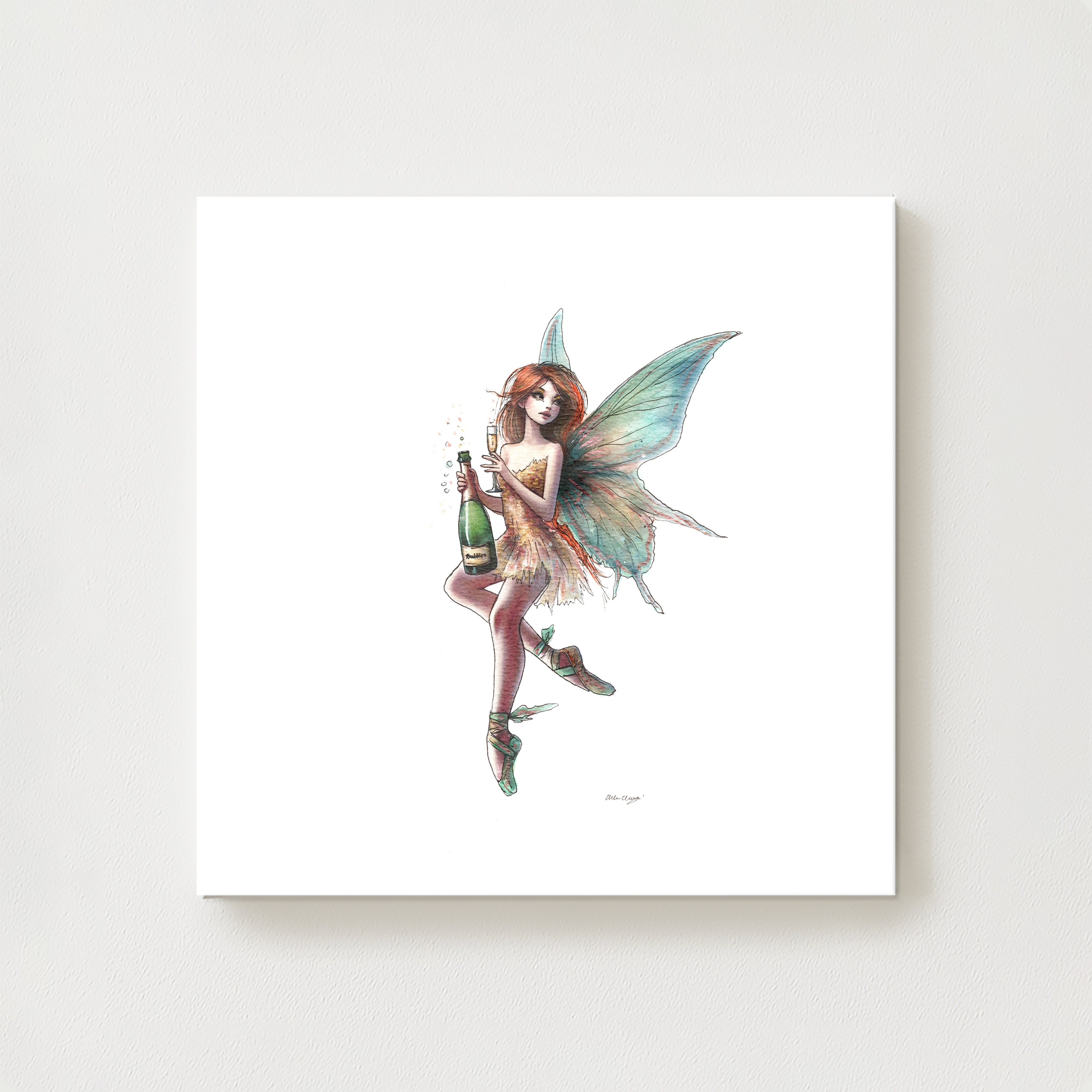 Bubbles Canvas