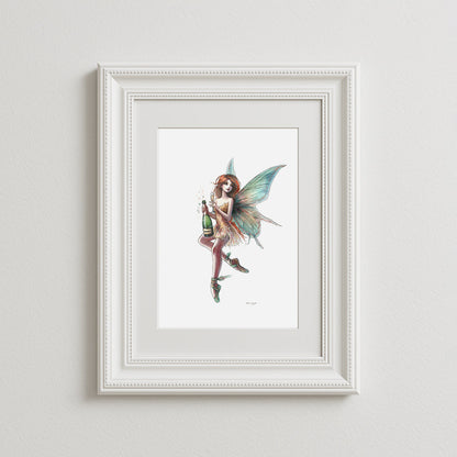 Book Worm Art Print