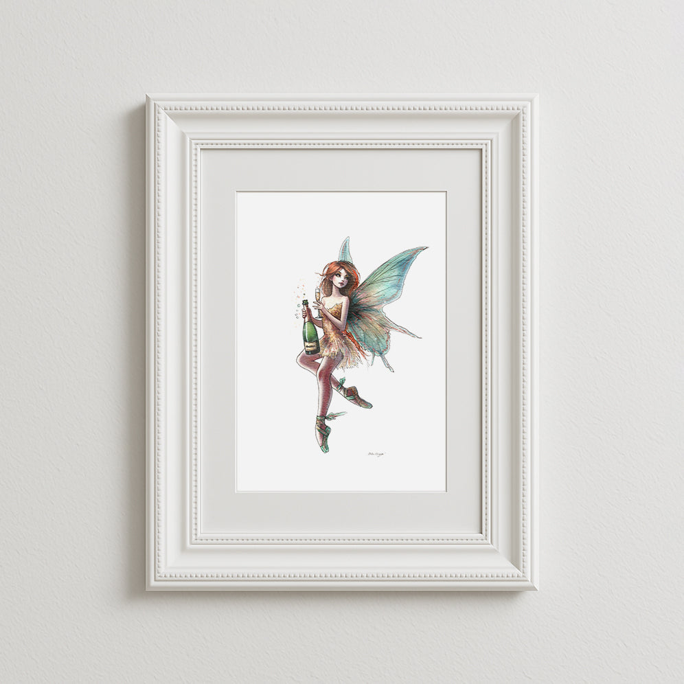 Book Worm Art Print