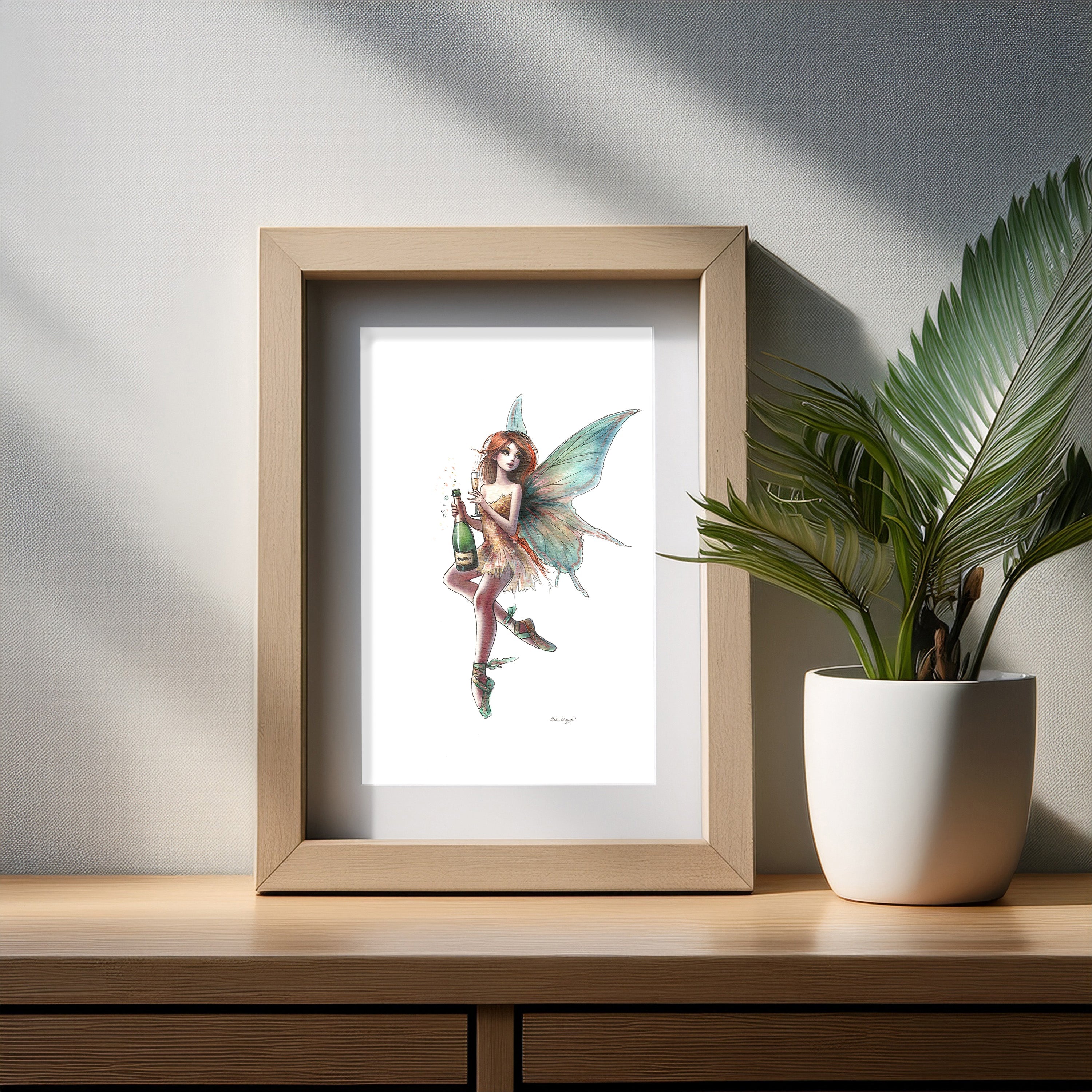 Book Worm Art Print