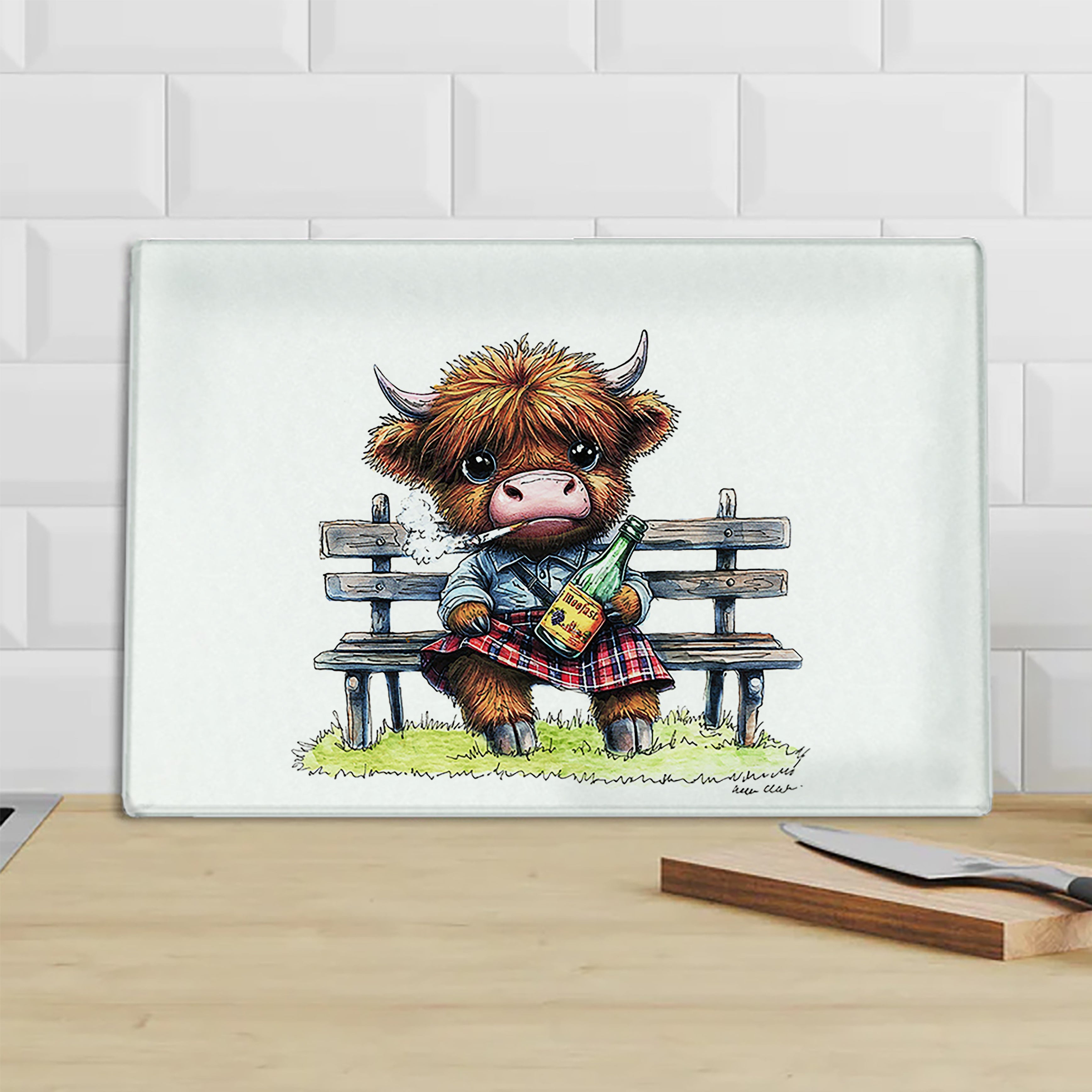 Bukky Moo Chopping Board