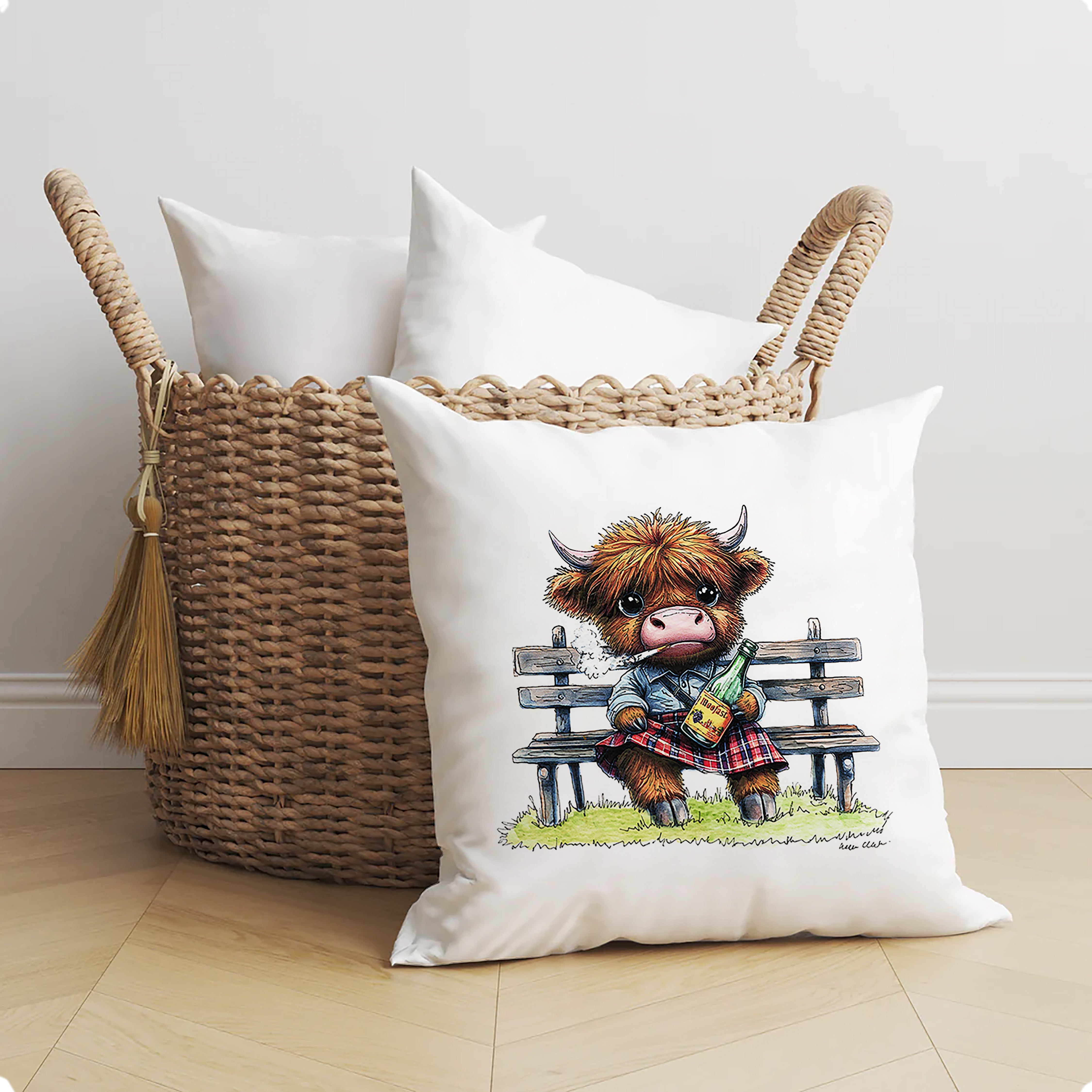Bukky Moo Cushion