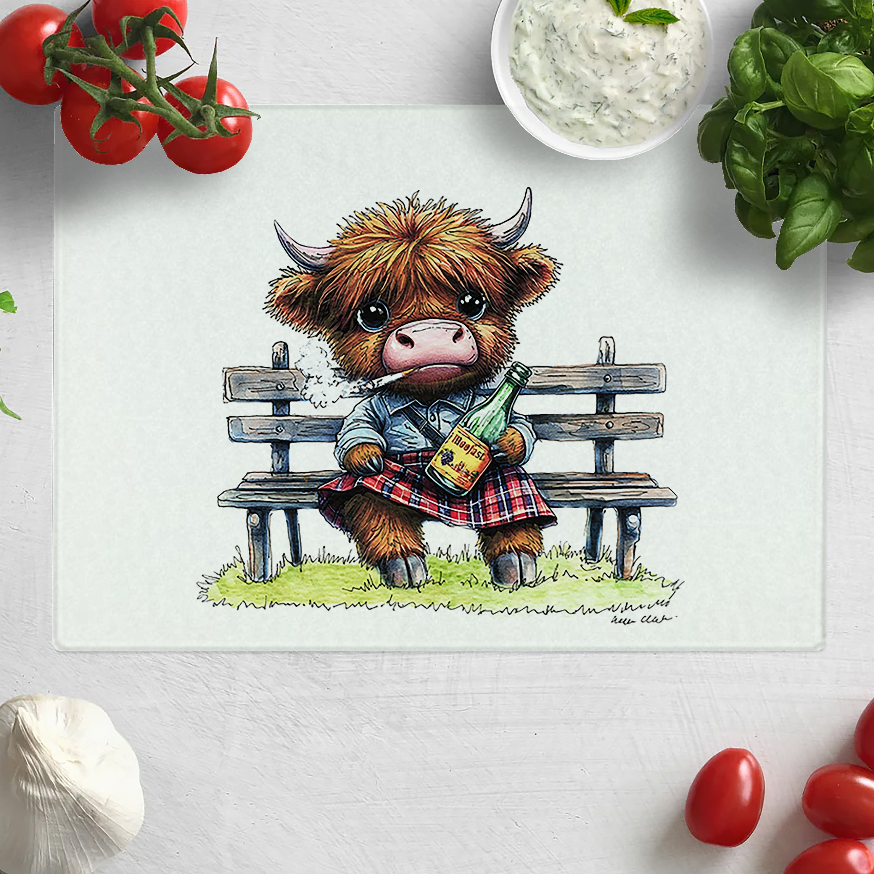 Bukky Moo Chopping Board