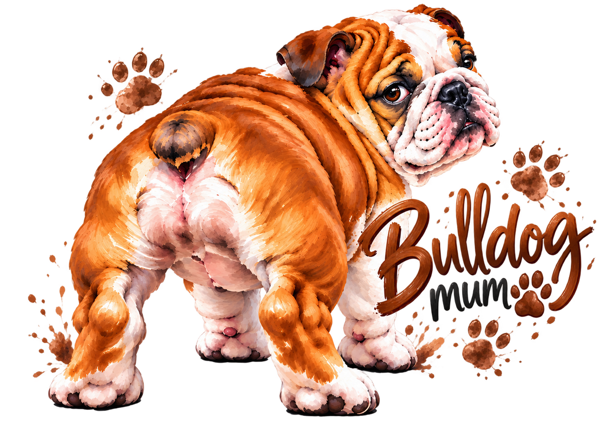 The Bulldog Mum Tote Bag