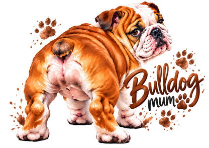 The Bulldog Mum Tote Bag